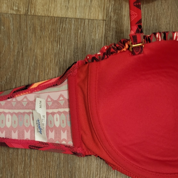 LA Vie En Rose Aztec Print Bikini Size Medium - Picture 4 of 7